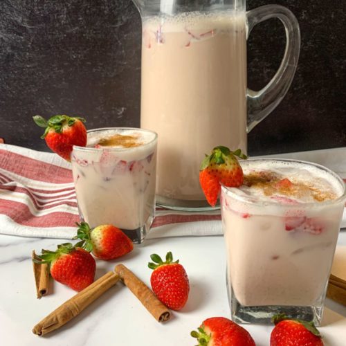 Strawberry Horchata