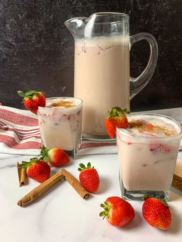 Strawberry Horchata