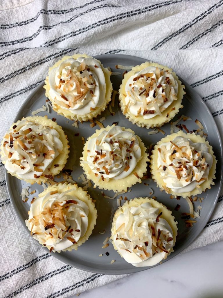 Coconut Cheesecake Bites