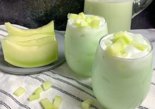 Agua de Melon (con leche)