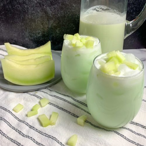 Agua de Melon (con leche)