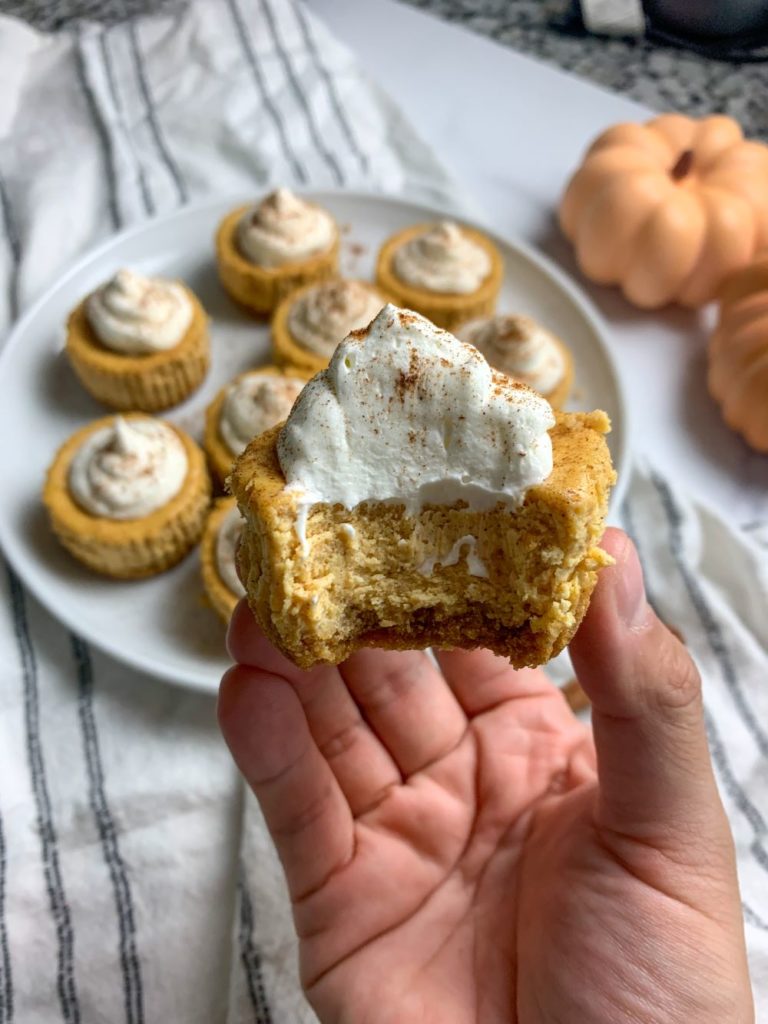 Pumpkin Cheesecake Bites 