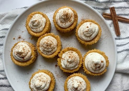 Pumpkin Cheesecake Bites