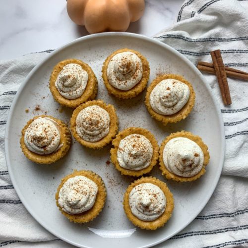 Pumpkin Cheesecake Bites