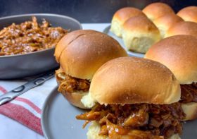 How to Make BBQ Pulled Chicken Sliders