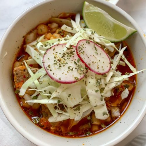 Pozole Rojo with Pork