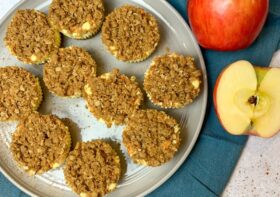 The Best Apple Streusel Cheesecake Bites 